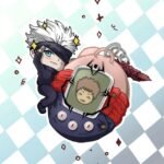 Tamagotchi - Jujutsu kaisen - Marcapáginas magnético