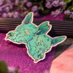 Perro - Pegatina Holográfica