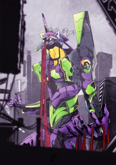 Fan art | Evangelion - Lámina