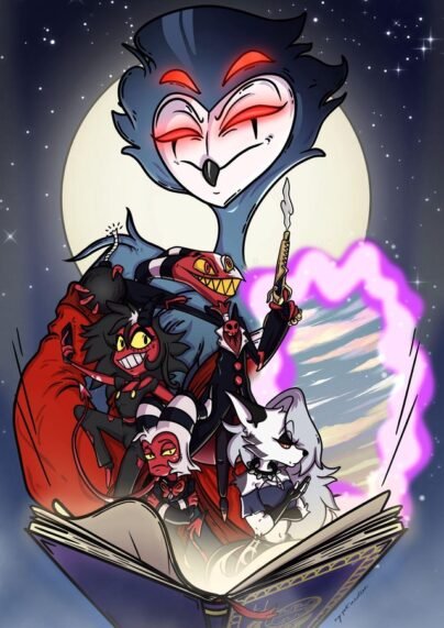 Fan art | Helluva Boss - Lámina