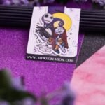 Fan art | Jack & Sally - Marcapáginas magnético